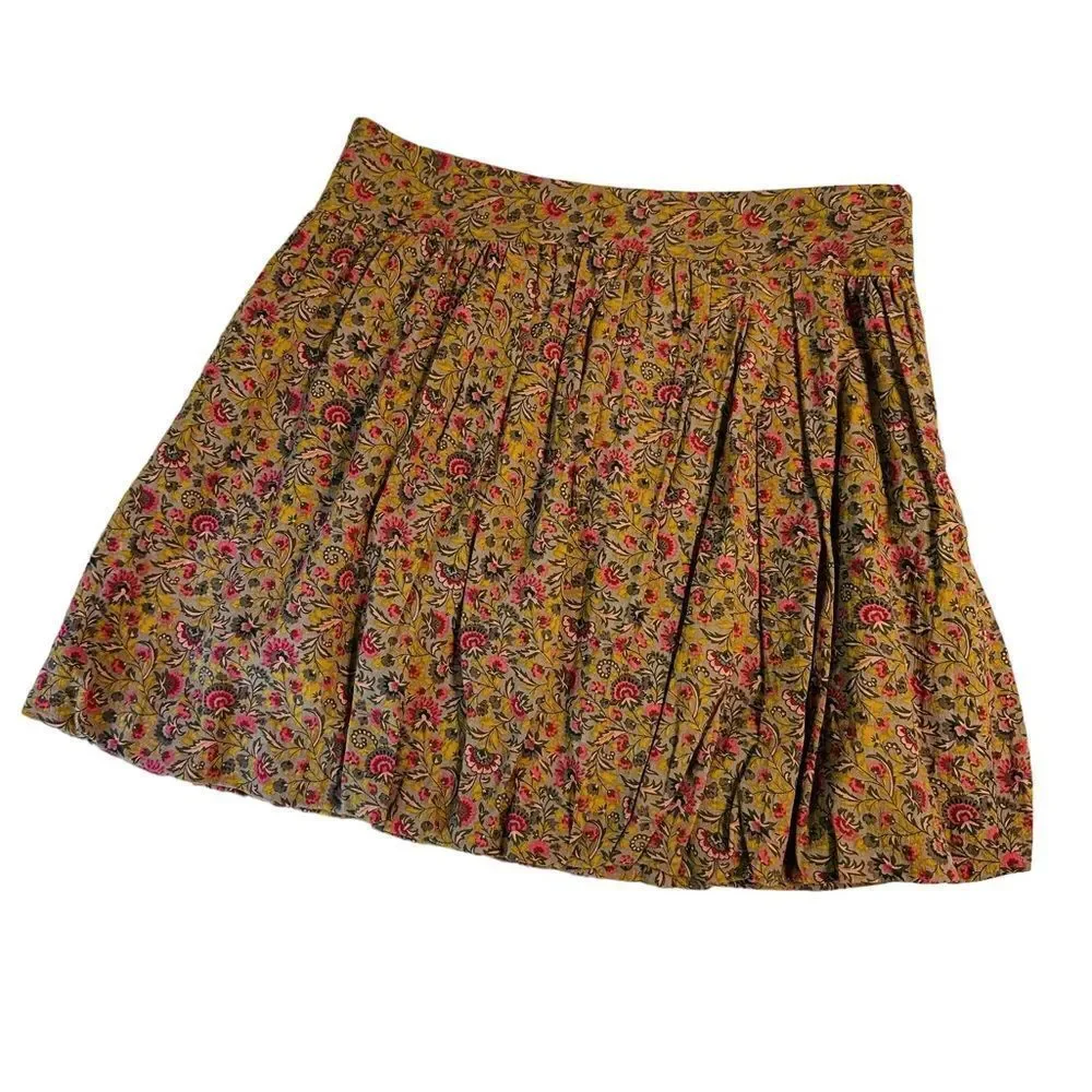 Comptoir des cotonnier Girls Floral puff skirt age 14